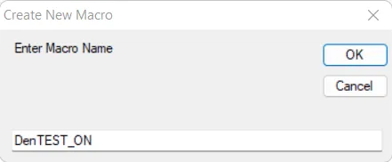 Đặt tên Macro